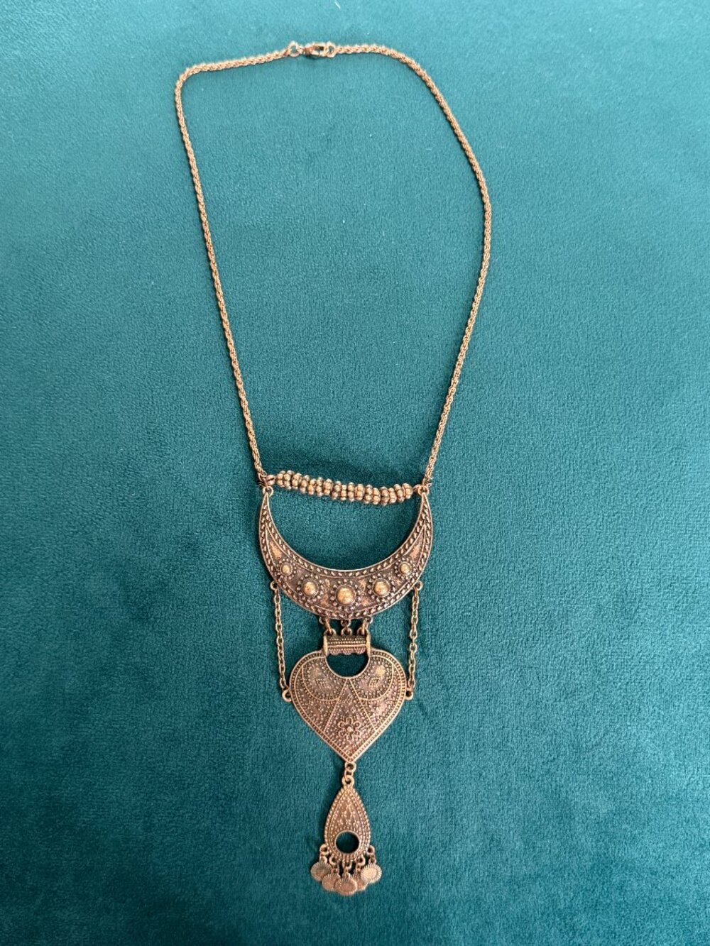 Vintage Inspired Bohemian Statement Necklace